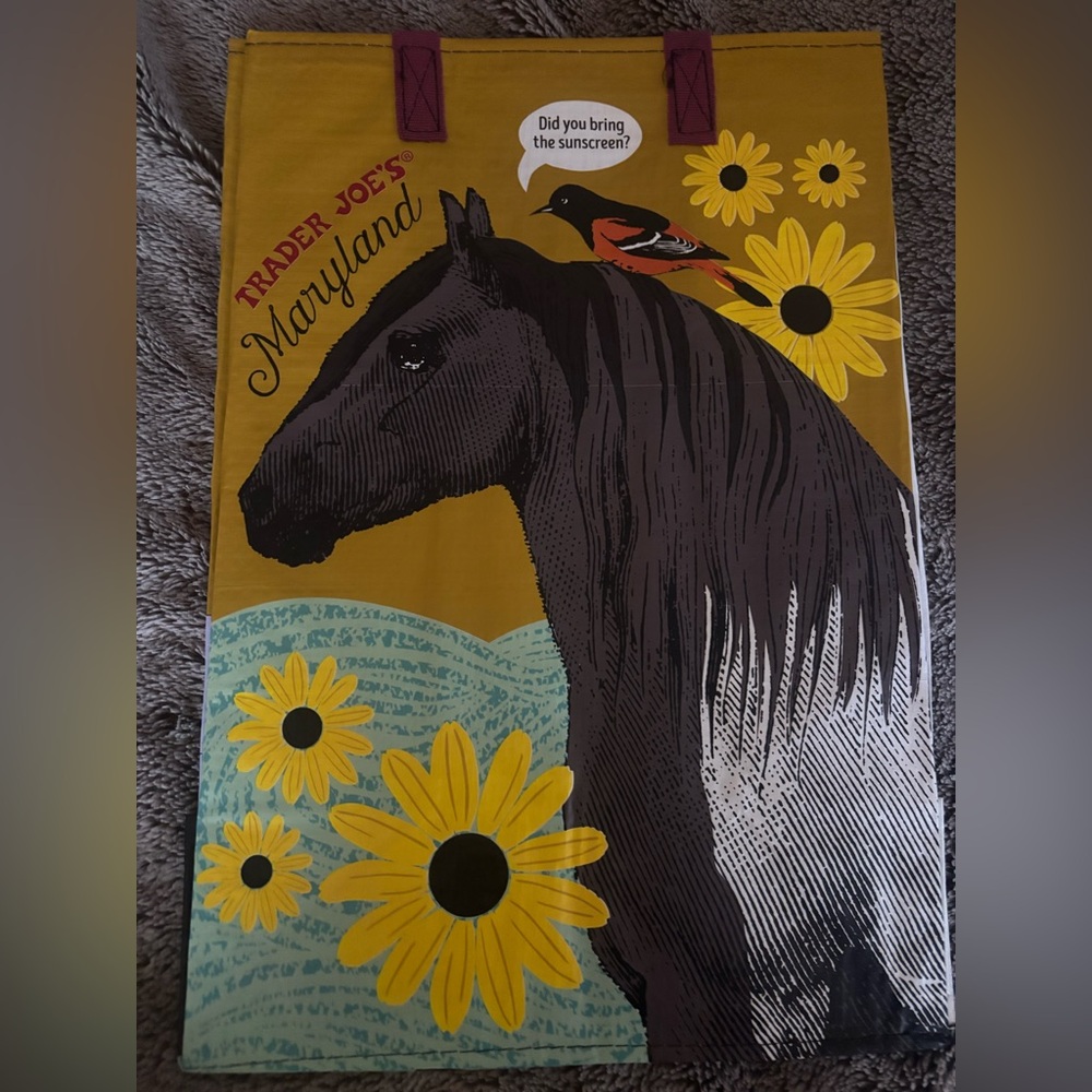 maryland trader joe’s tote bag